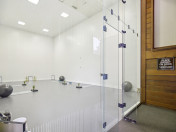 Yoga and racquetball areas
