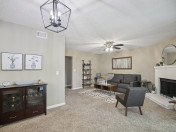 Two bedrooms, two baths